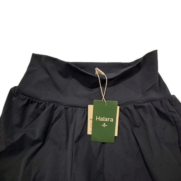 Halara SoftlyZero Airy Super High Waisted Blue Yoga Shorts with Pockets Med - Picture 3 of 5